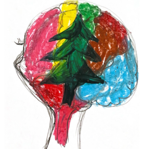 Have a Brainy Christmas by Soline de Stexhe